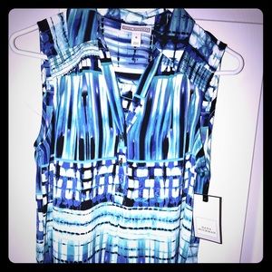 NWT Dana Buchman Sleeveless Soft Blouse